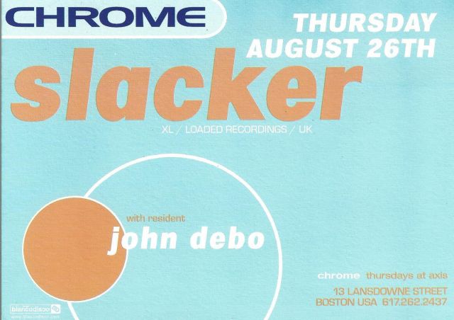 Today in chrome history we go back to 1999 with Slacker & @johndebo